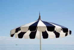 Pagoda Patio Umbrella, Aruba/White -Furniture Elegant shop Product QRB10157 Image 5 scaled