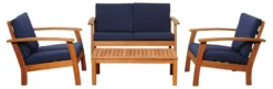 Mitt 4-Pc Conversation Set, Blue