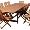Beth 11-Pc Extendable Dining Set -Furniture Elegant shop Product YYI10159 Image 1 scaled