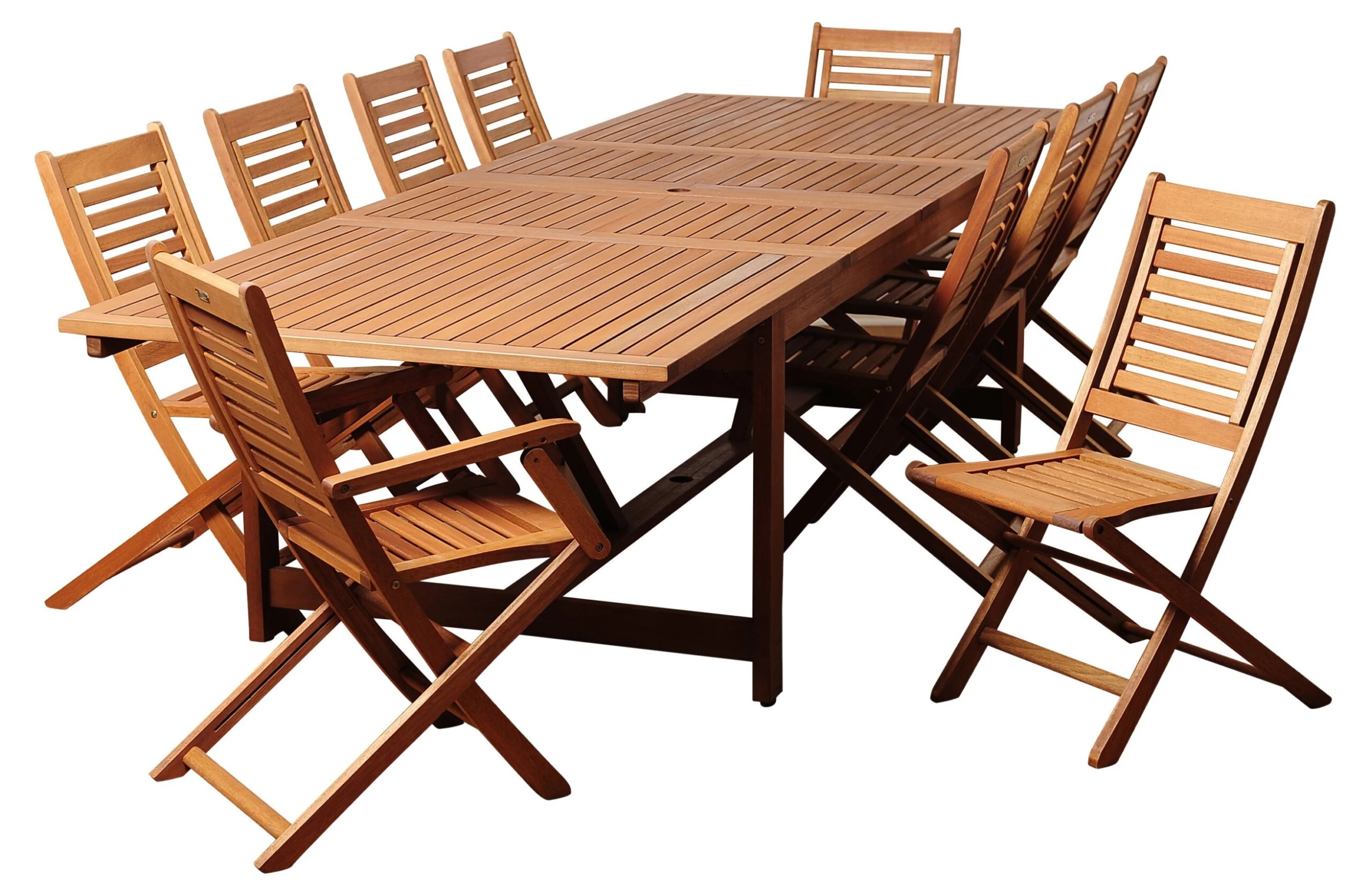 Beth 11-Pc Extendable Dining Set 3 Beth 11-Pc Extendable Dining Set