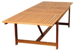 Hank 11-Pc Extendable Dining Set, Beige -Furniture Elegant shop Product YYI10163 Image 2